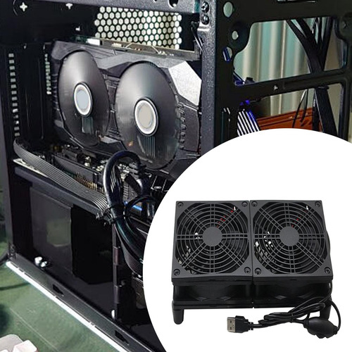 Ventilador De Computador 5v 2400rpm Velocidade Ajustável,