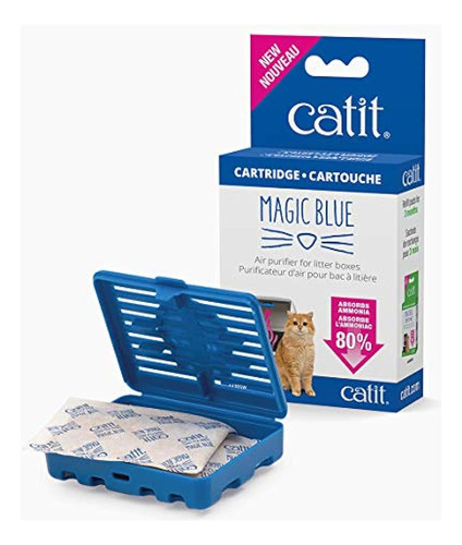 Catit Magic Blue Purificador De Aire Para Cajas De Arena