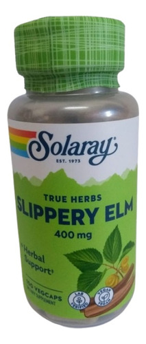 Ulmus Rubra (slippery Elm) 400mg Auxilia Crises Retocolite