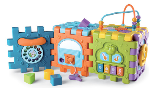 Brinquedo Cubo De Atividades Interativo Musical Maxi Baby