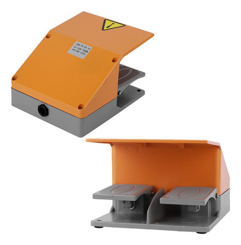 Interruptor De Pedal De Pie De Berma Dual Máquina Eléctrica