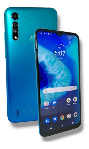 Celular Motorola Moto G8 Power Lite 4gb Ram 64gb Rom Libre Azul Claro (Reacondicionado)