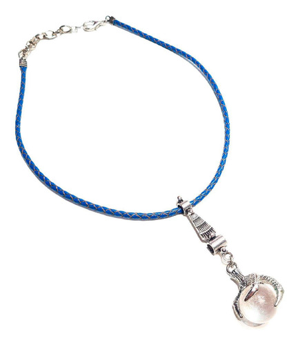 Choker Águia Azul - Cristal