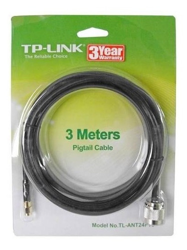 Cable Tp-link Pigtail Tl-ant24pt3 3mts. 