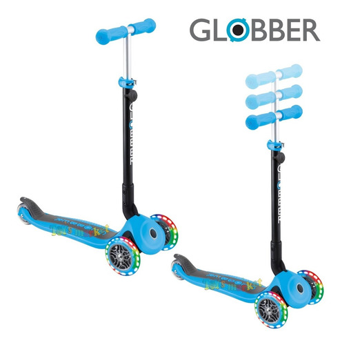 Imagen 3 de 10 de Globber Monopatin 3 En 1 Go Deluxe Andador De Paseo