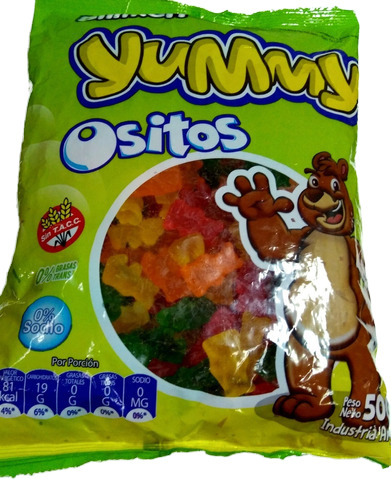 Gomitas Yummy Ositos X 500 Grs