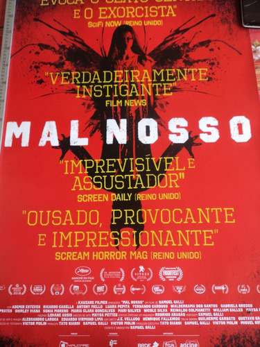 Poster:mal Nosso:terror,horror:exorcista:cinema:94cm X 64cm 