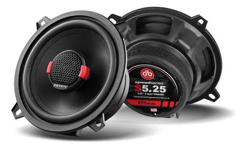 Bocinas Db Drive S5.25 Speed Series 275w Máx 5.25 55w Rms