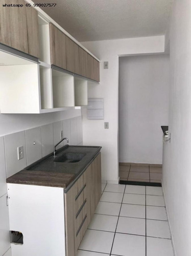 Apartamento Para Venda Em Cuiabá, Parque Ohara, 2 Dormitórios, 1 Banheiro, 1 Vaga - 799_1-1796148