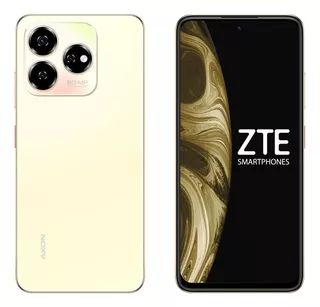 Zte Smartphone Axon 60 256gb + 6gb Ram Desbloqueado Dorado