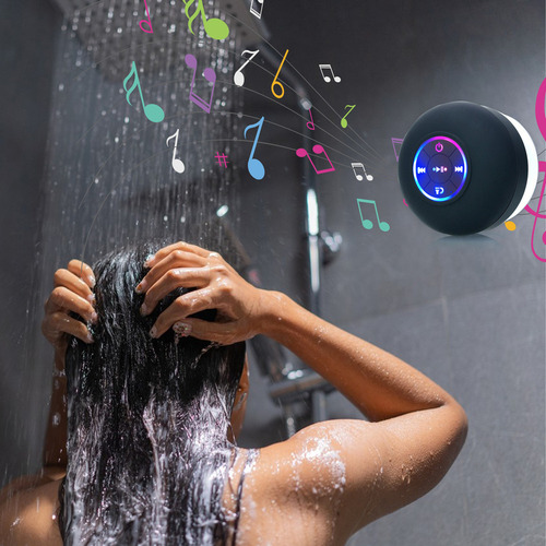 Nuevo Altavoz De Ducha Bluetooth Con Altavoz Manos Libres