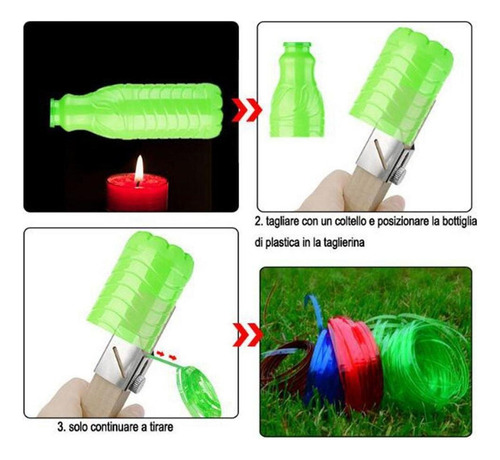 Manual De 3 × Para Cortar Botellas De Plástico Cr Pet