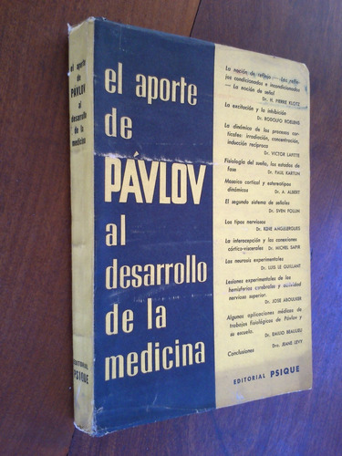 El Aporte De Pávlov Al Desarrollo De La Medicina - Aa. Vv.