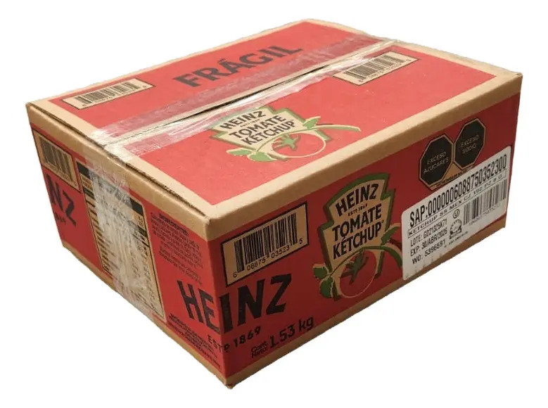 Salsa Catsup Ketchup Heinz 192 Pzas 8g