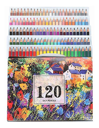 Lápices De 120 Color Profesionales Suministros De Pintura