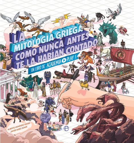 Mitologia Como Nunca Antes Te La Habian, De Play, Academia., Vol. 1. Editorial La Esfera De Los Libros, S.l., Tapa Blanda En Español