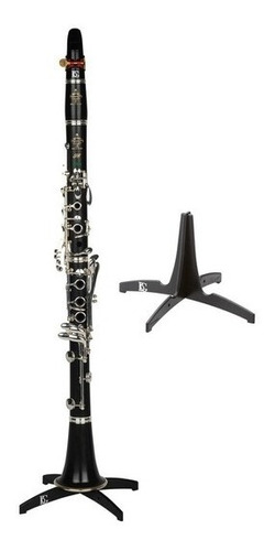 Bg A40 Soporte Pie Para Clarinete Con Grip