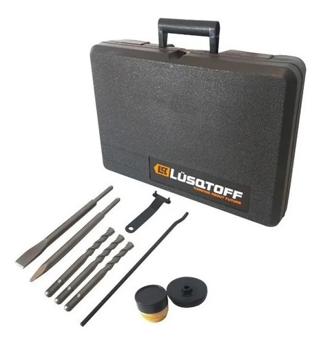 Imagen 5 de 5 de Rotomartillo electroneumático Lüsqtoff RML1500-8 naranja frecuencia de 50Hz con 1500W de potencia 220V