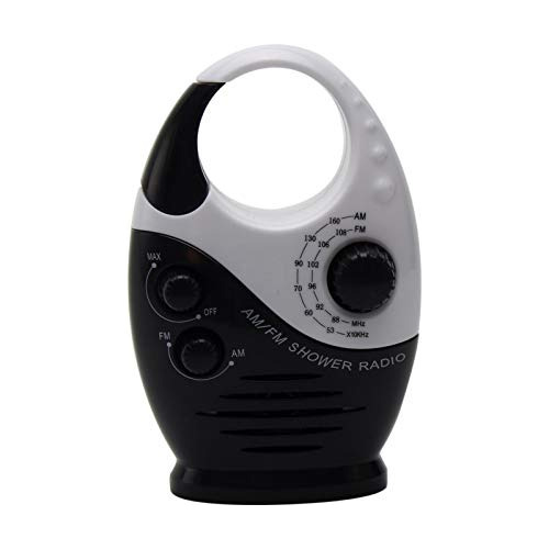 Shower Radio, Hanging Ipx4 Waterproof Shower Speaker Wi...