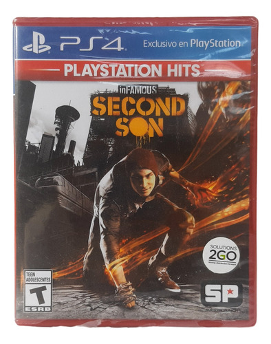 Infamous Second Son Greatest Hits Ps4 / Ps5 Físico Nuevo