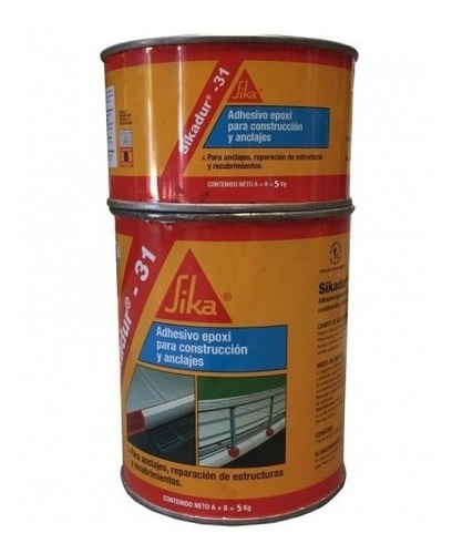 Sikadur-31 Adhesivo Unidad De 5 Kg