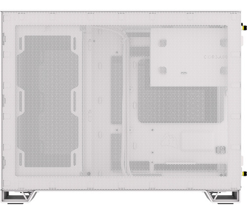 Gabinete Gamer Corsair 2500x Dos Cámaras Semitorre Blanco