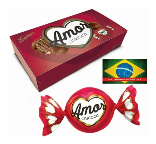 Bombones Amor Carioca Brasil. Únicos!!! Nestlé Lacta Garoto