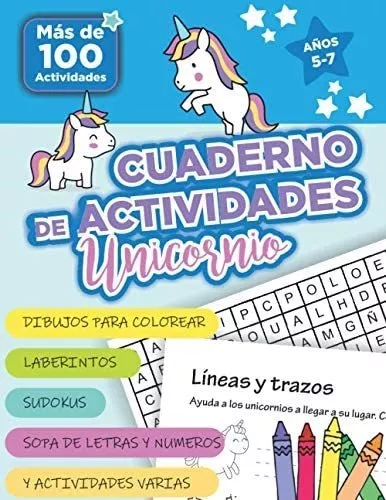 Libreta de Dibujos : Cuaderno de Unicornio Para Niños y Niñas