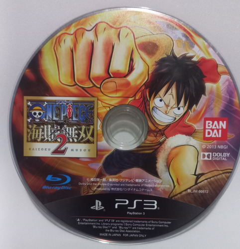 Ps3 Lote 4 Jogos Japonês Sem Caixa One Piece, Dark Souls,etc (Usado)