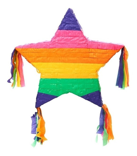 Piñata Estrella Colores Lgbt 