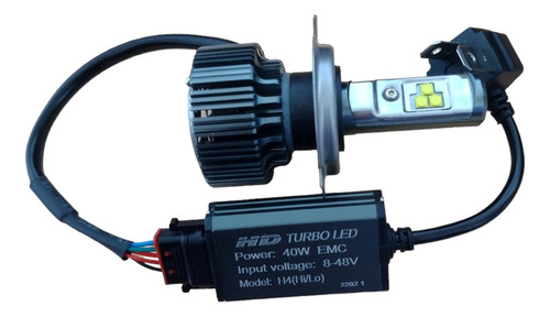 Ampolletas H4/h7/9006/h11/ Led Csp 70w 7600lm Can Bus 12-24v