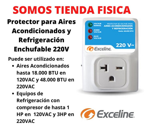 Protector Para Aires Y Refrigeración Enchufable