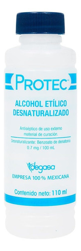 Alcohol Protec Desnaturalizado 110ml