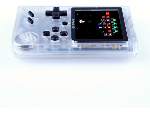 Consola Retro Boy Level Up Juego Portatil 168 Juegos A Bateria Recargable