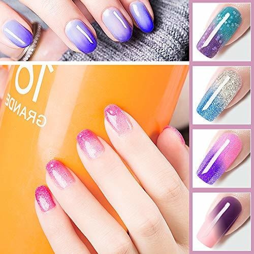 Omainy Gel Nail Polish Set-set De Esmalte De Uñas De Gel Que