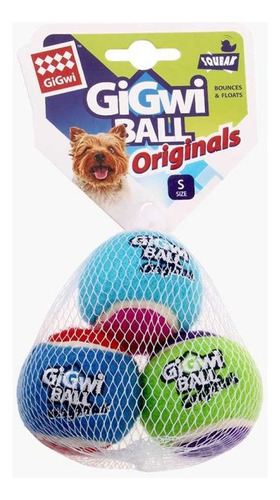 Juguete Para Perro Gigwi Ball S 3 Unidades