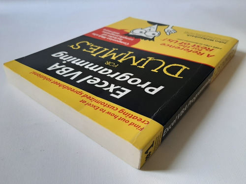 Libro Excel Vba Programming For Dummies (Usado)