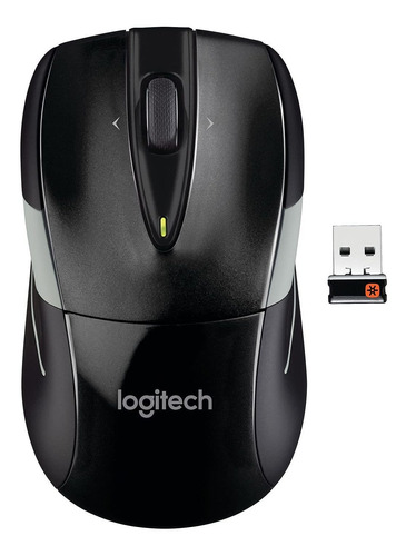 Mouse Inalámbrico De Logitech M525, Negro / Gris Paquete De