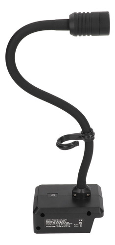 Led Gooseneck Work, Inalámbrico, Recargable, 2 Puertos Usb Y