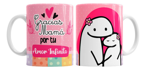 Taza Ceramica Importada Meme Flork Dia De La Madre Varios