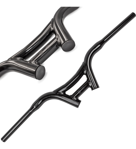 Manillar de bicicleta elevado Monaco Dh, 150 mm, aluminio, 690 x 25,4 mm