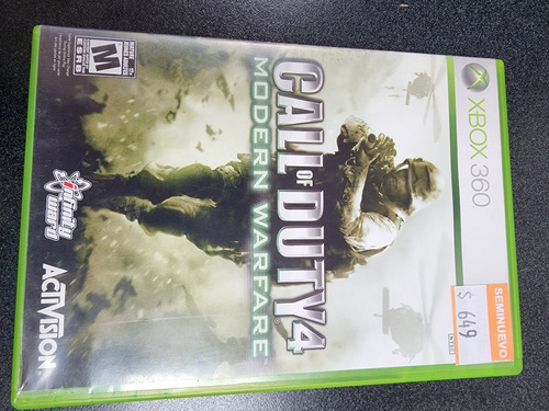 Call Of Duty 4 Modern Warfare Para Xbox 360 De Infinityward