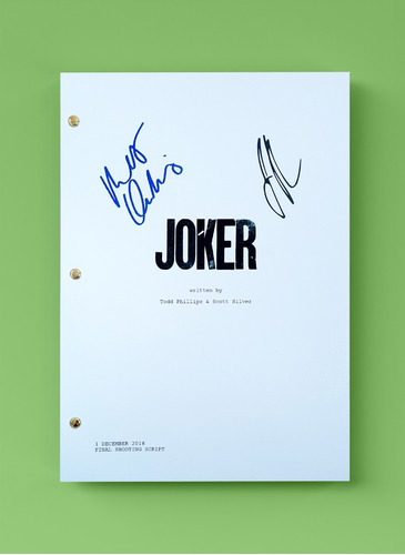 Guión Completo Joker ( Copia Guión Original )