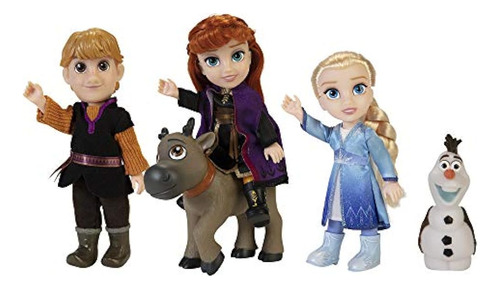 Disney Frozen 2 Petite Dolls Set De Regalo: Incluye Elsa, An