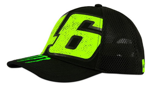 Gorra Original Trucker Vr46 Dual Monster Energy