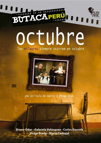 Octubre, Dvd Original Película Peruana Butaca Perú