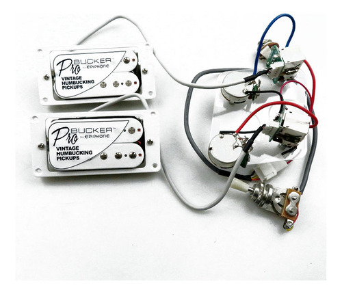 Pastilla De Guitarra Eléctrica De Doble Bobina Con Kit De Ar