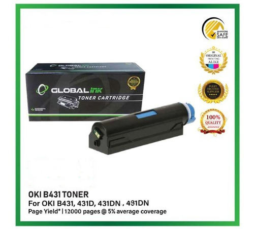 Toner Oki 491 471  431 Alternativo Nuevo Envio Gratis