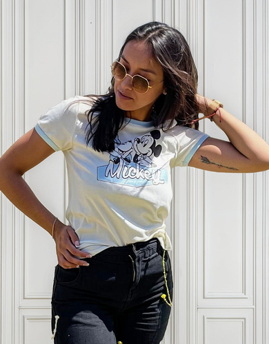 Polera Mujer Diseño Disney Excelente Calidad