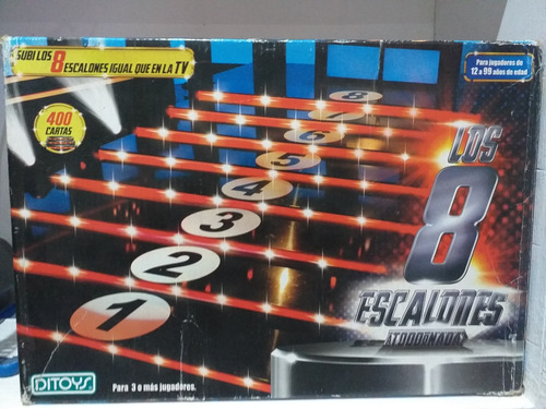 Juego Los 8 Escalones A Todo O Nada Ditoys 